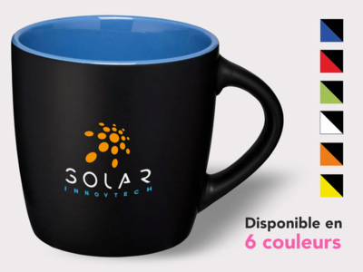 Mug bicolore personnalisé