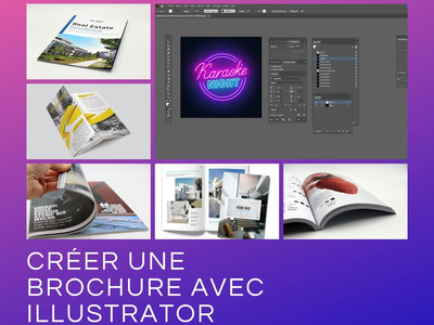 creation brochure illustrator