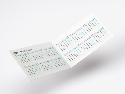 impression calendrier de poche