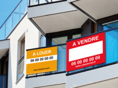 panneaux immobiliers