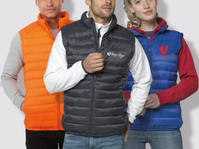 Bodywarmer personnalisé Sérigraphie