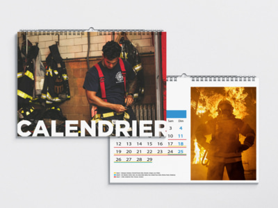 Calendrier Pompier