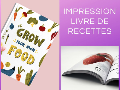 impression livre recettes